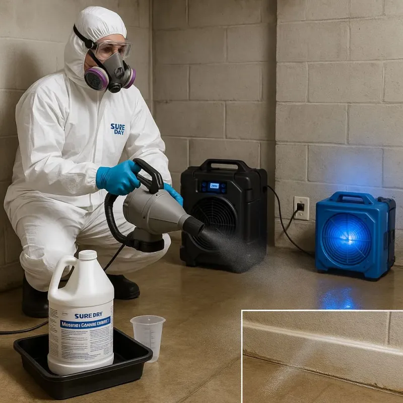 Sanitization and Odor Removal process in Elwood, NY
