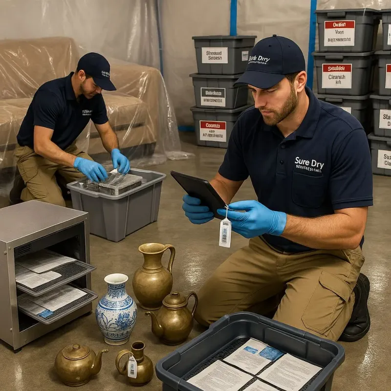 Content Protection and Restoration process in Elwood, NY