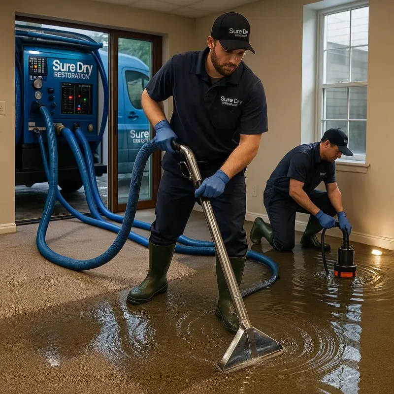 Water Extraction and Removal process in Elwood, NY